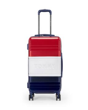 tommy hilfiger Colourblock Large Trolley Bag with TSA Lock-picture-44
