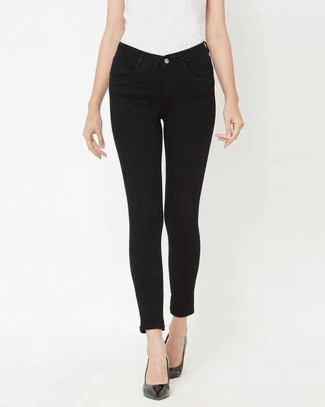 Kraus Women Mid-Rise Skinny Fit Jeans