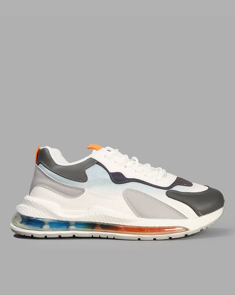 ARBUNORE Men Low-Top Lace-Up Shoes