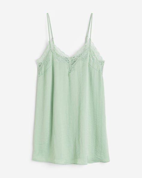 Woman Satin Polyester Chemise