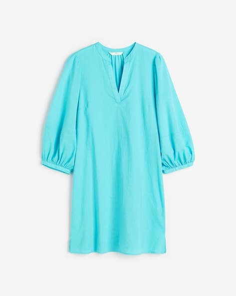 Buy Turquoise Dresses for Women by H&M Online | Ajio.com