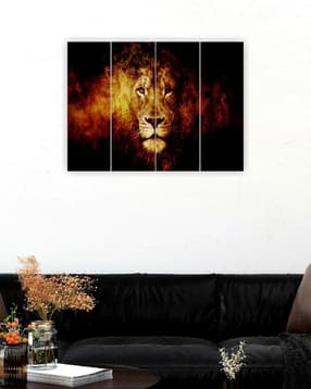 saf Graphic Print 4-Piece Wall Painting-picture-16