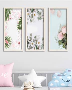 saf Set of 3 Modern Art Wall Paintings-picture-36