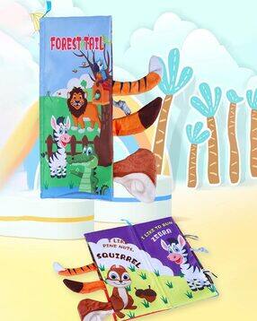 Forest Tail Book with Rustle Paper & Squeaker-image-33