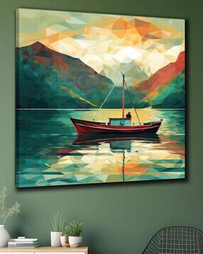 Nature Art Wooden Framed Canvas Wall Painting-image-7