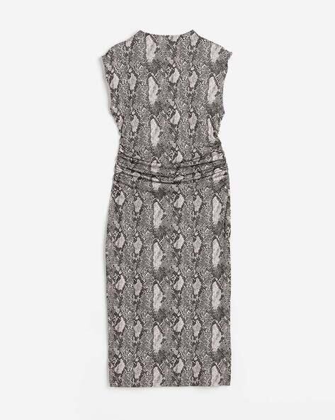 h&m gathered bodycon dress Women's Pink Off Shoulder Bodycon Midi Dress – Trendia