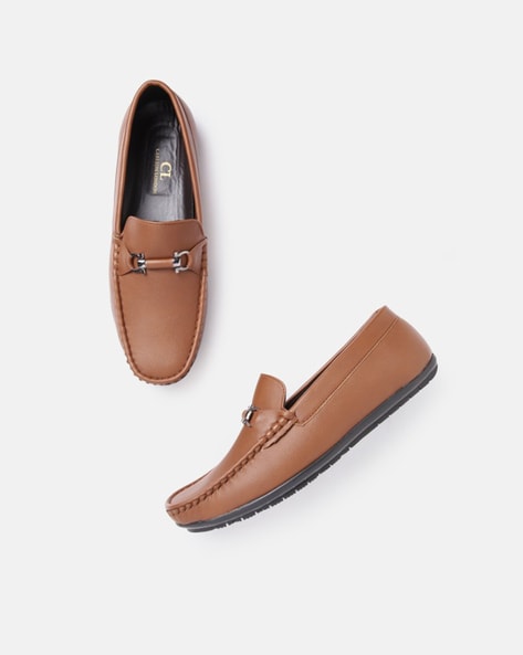 Carlton London Round-Toe Slip-On Shoes