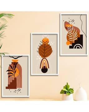 saf Set of 3 Printed Wall Paintings-picture-34
