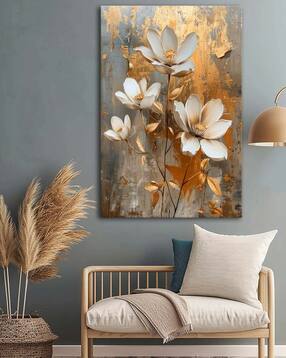 Floral Canvas Painting Wall Art