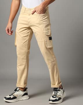 spykar Men Slim Fit Cargo Pants-picture-23