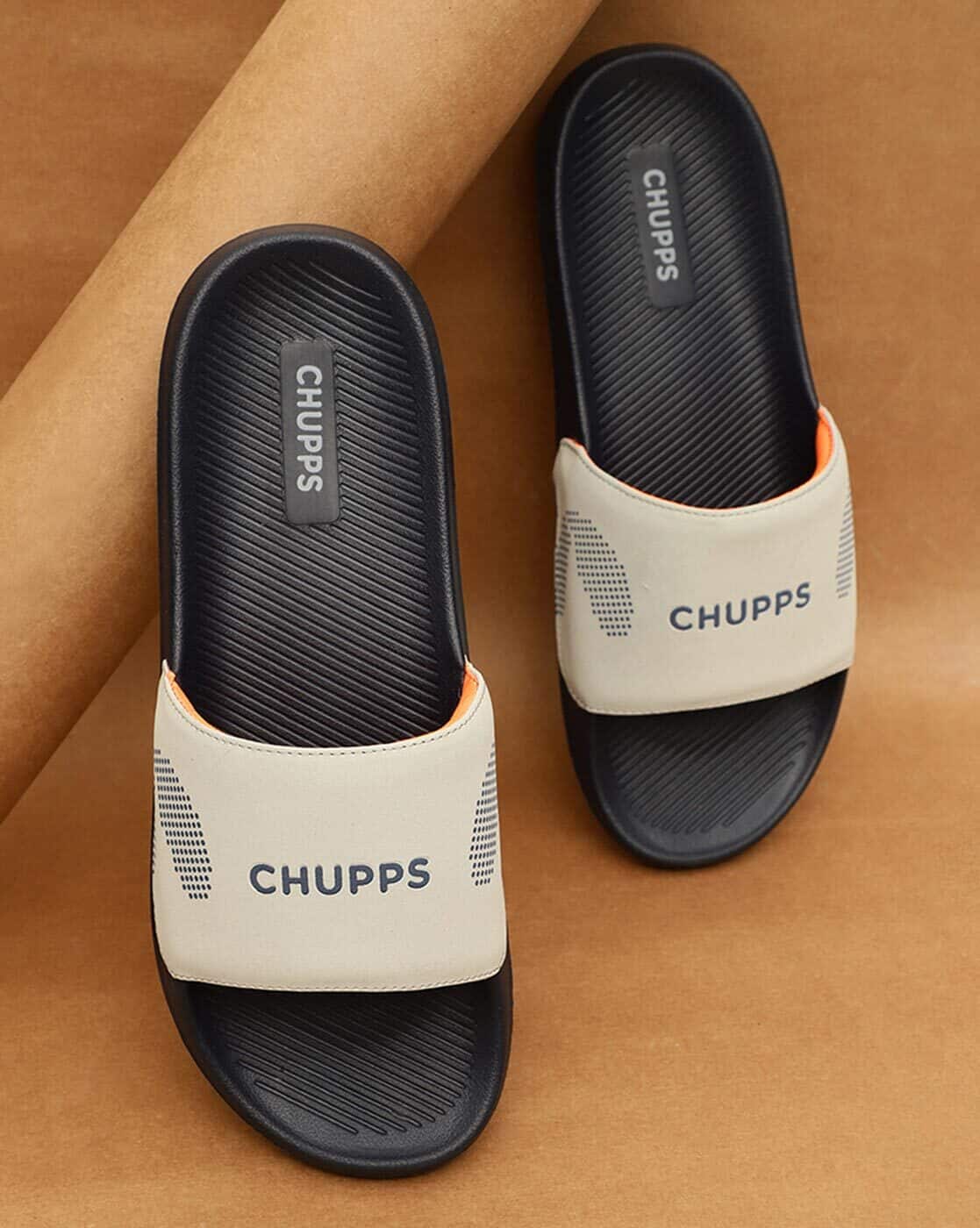 Buy Blue Flip Flop & Slippers for Men by Chupps Online | Ajio.com