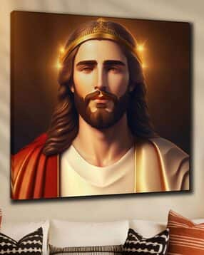 Lord Jesus Canvas Framed Wall Art Painting-image-13