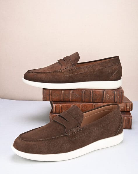 Men Casual Shoes with Suede Upper