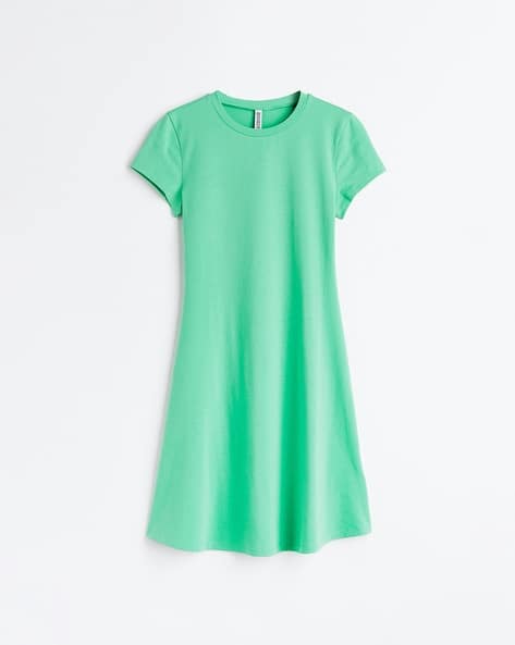 Buy H&M Women Flared-Skirt Jersey Dress Online | Ajio.com