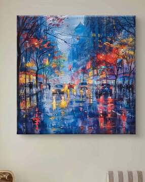 saf City Vibes Canvas Wall Painting-picture-43