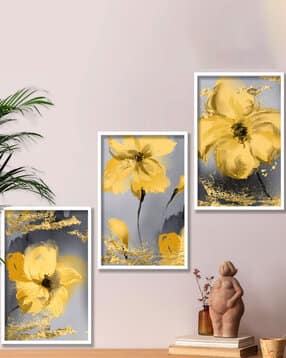 Set of 3 Framed Wall Art Paintings-image-14