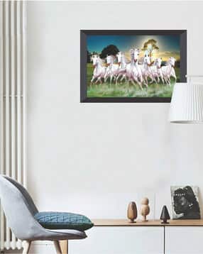 saf 7 Horses Rectangular-Shaped Wall Art-picture-34