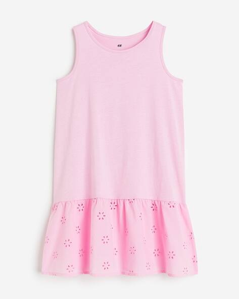 Buy Light pink Dresses & Frocks for Girls by H&M Online | Ajio.com