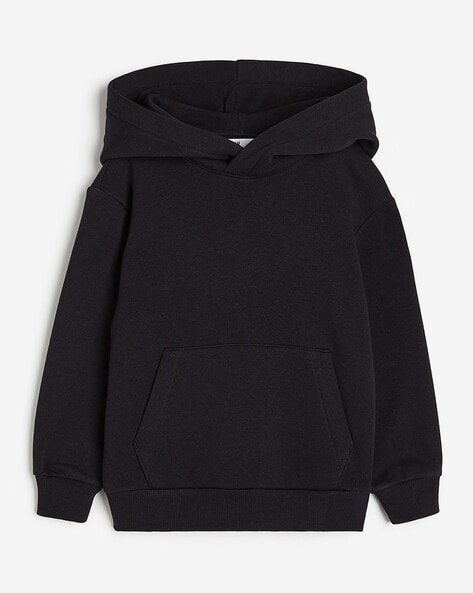 Buy Black Sweatshirts Hoodie for Boys by H M Online Ajio