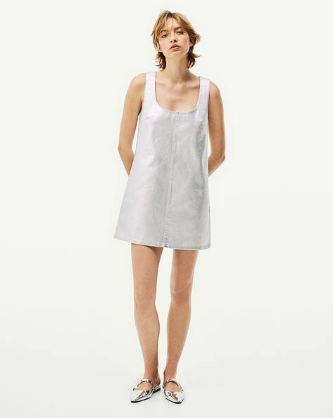 Buy Silver Dresses for Women by H&M Online | Ajio.com