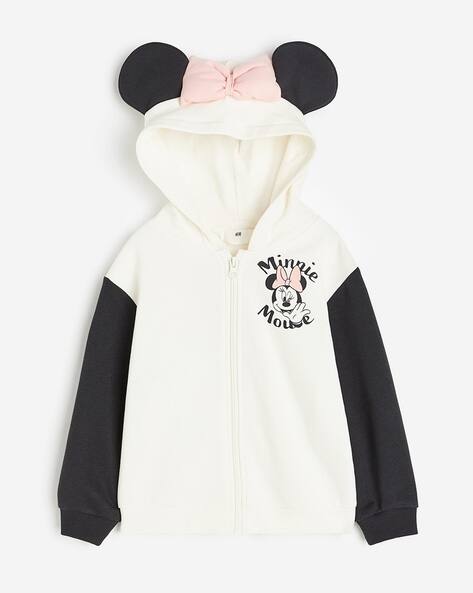 H&m Minnie Mouse Zip Hoodie Jacket Minnie Mouse Zip Up Hoodie