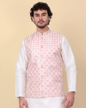 kraft india Men Embellished Nehru Jacket-picture-14