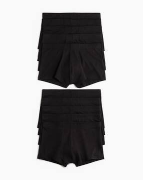 h&m Men Pack of 10 Short Cotton Trunks-picture-17