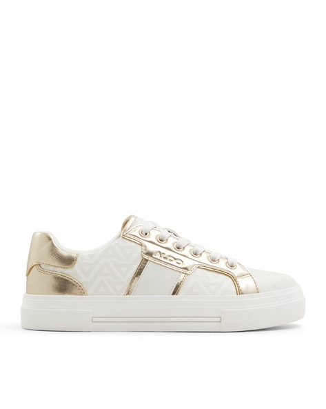 Aldo Women Low-Tops Lace-Up Sneakers