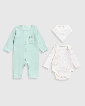 mothercare Infants My First Woodland Printed 3-Piece Clothing Gift Set-picture-37