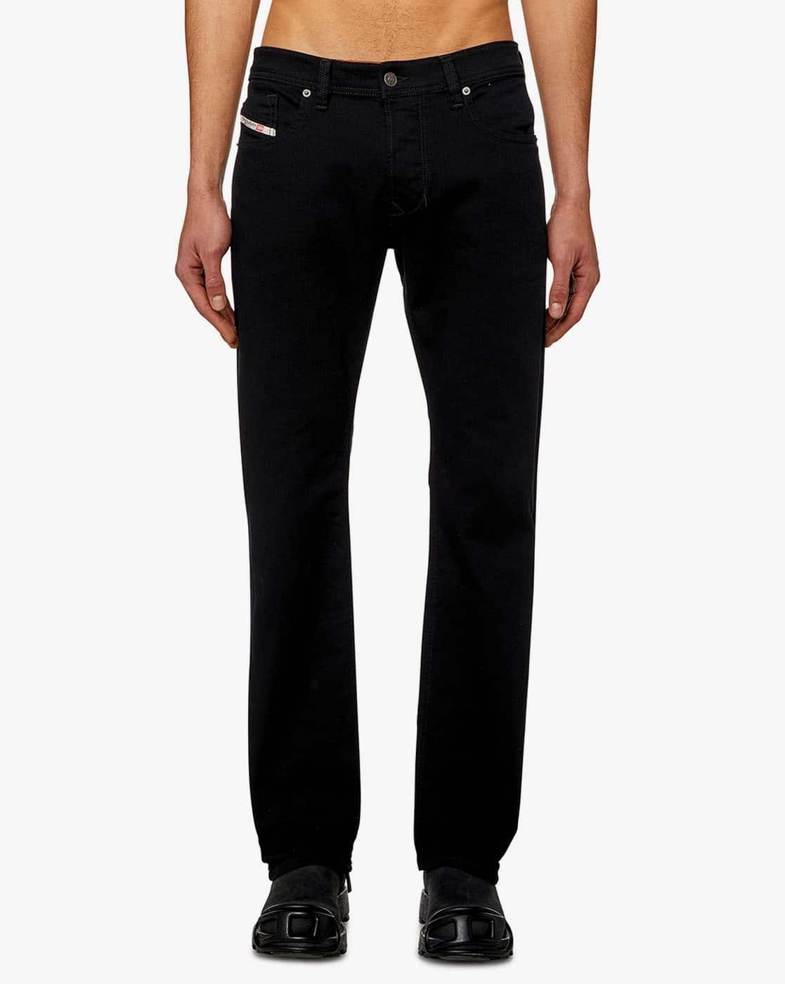 Buy DIESEL 1985 Larkee Straight Fit Jeans Blue Color Men AJIO LUXE