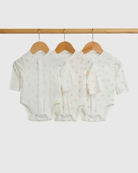 mothercare Infants Pack of 3 Printed Bodysuits-picture-36