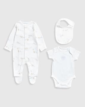 mothercare Boys My First Classic Forest Friends Cotton 3-Piece Clothing Gift Set-picture-13