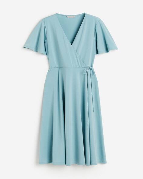 h&m jersey wrap dress Buy Women Animal Print Online bat mitzvah