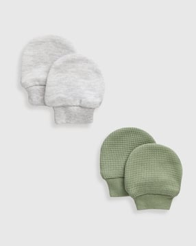 mothercare Boys Pack of 2 Cotton Mittens-picture-11