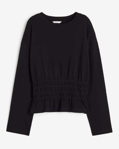 h&m top with smocking