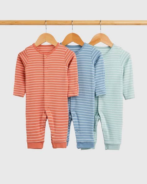 Buy Multicoloured Sleepsuits Nightsuit for Infants by Mothercare