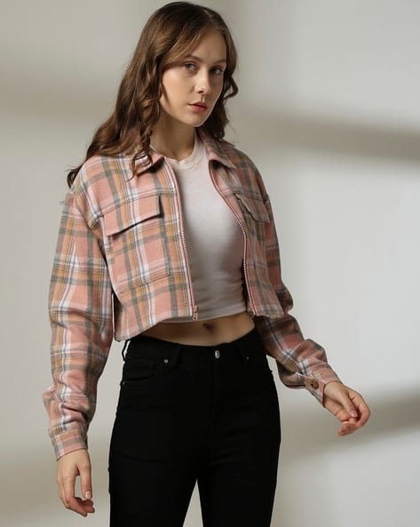 Buy Pink Jackets Coats for Women by RIO Online