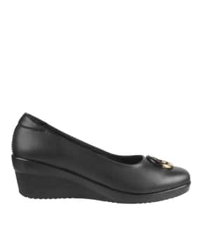 Women Slip-On Regular Fit Pumps-image-46