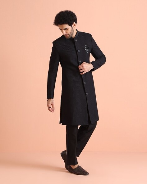 Kisah Men Embellished Long Kurta