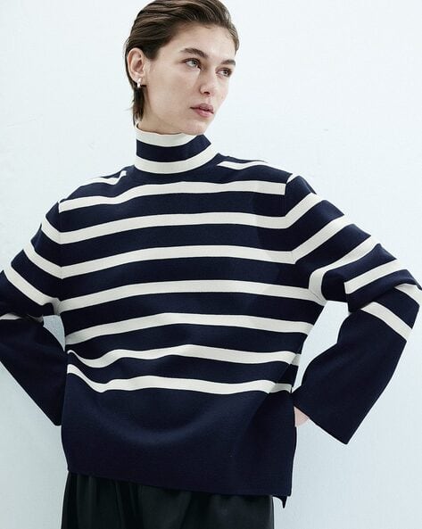 Buy Blue Sweaters Cardigans for Women by H&M Online