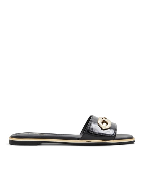 Aldo Women Slip-On Flat Sandals