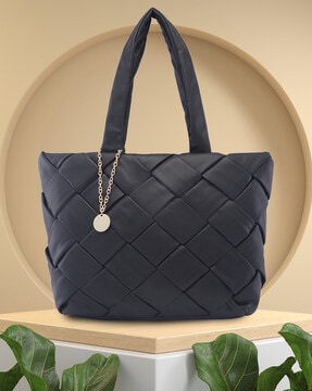 Caprese black solid handheld bag shop