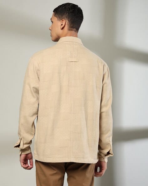 Buy Beige Shirts for Men by Rev-Verse Online | Ajio.com