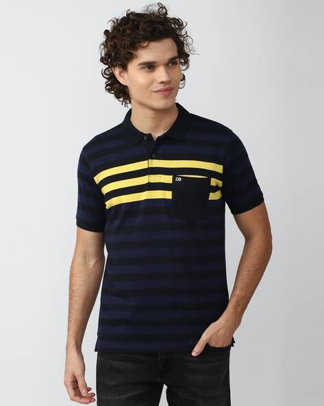 Buy Navy Blue Tshirts for Men by PETER ENGLAND Online