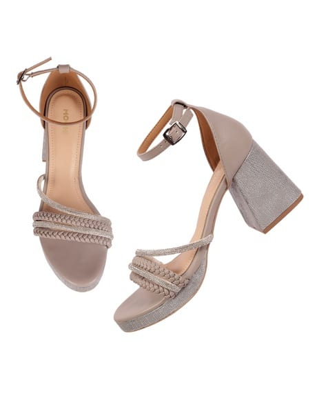 Salto Grosso Sandalia Tratorada Crysalis Sandalia Salto Grosso