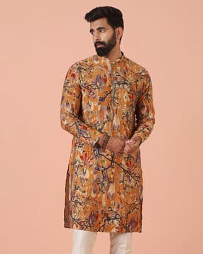kisah Floral Print Long Kurta Set-picture-43