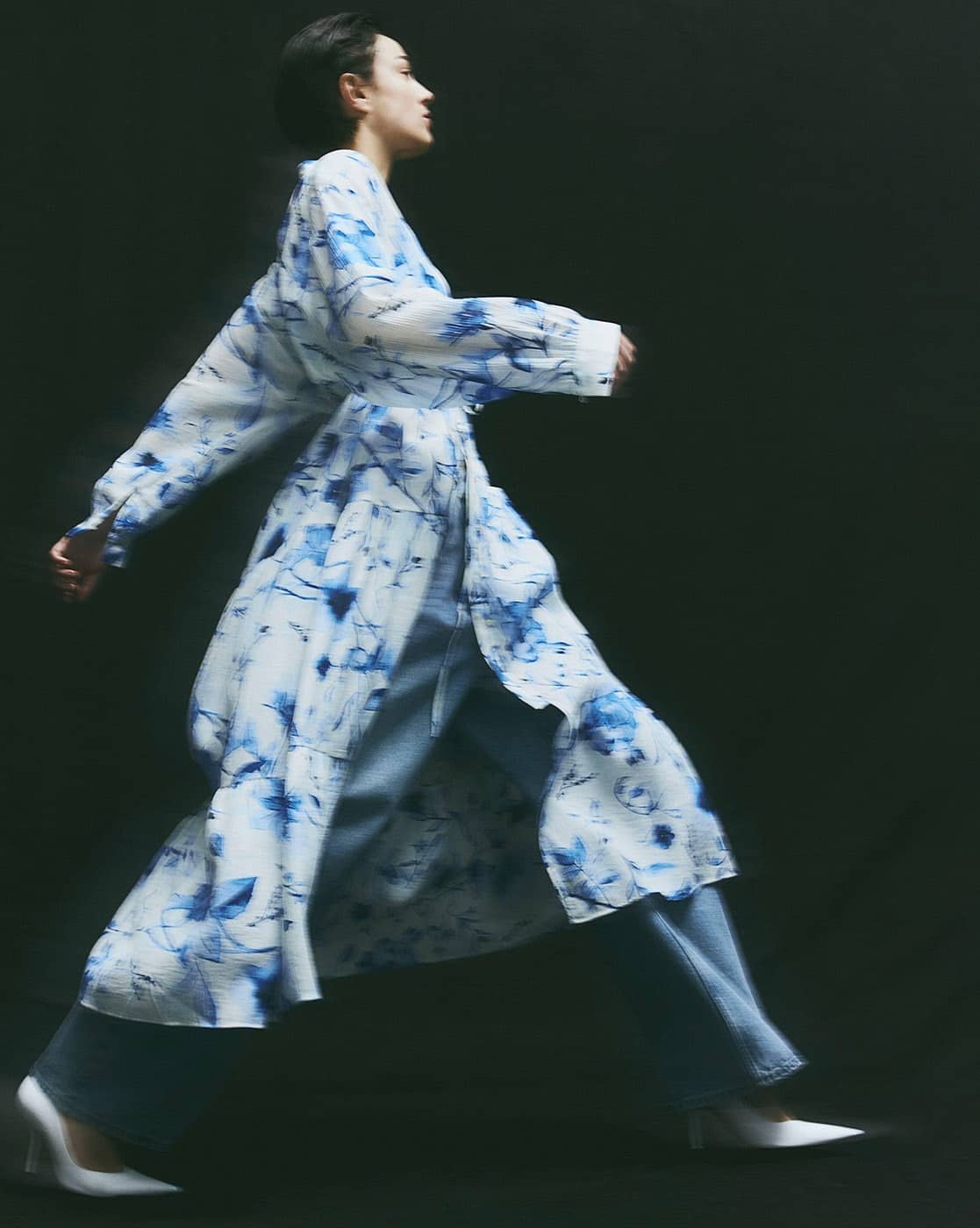 h&m oversized crinkled dress Influenced_By on LTK