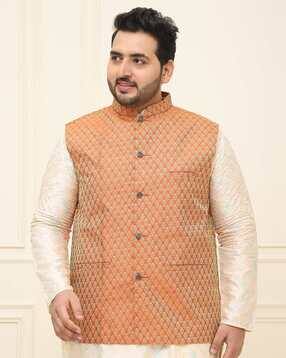 sojanya Men Embroidery Nehru Jacket-picture-11