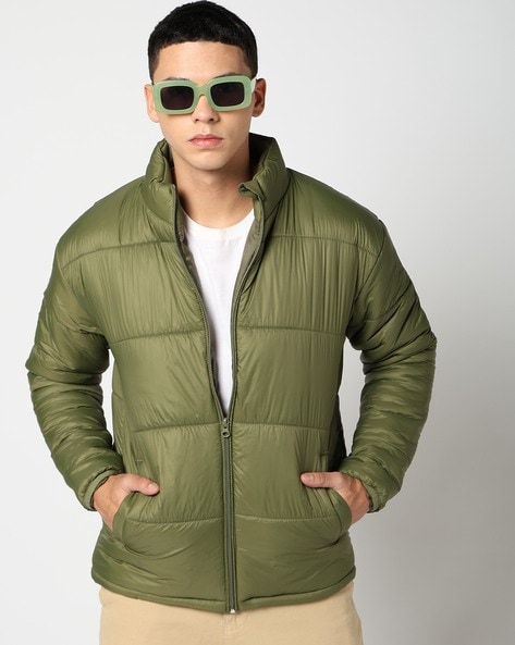 Men Relaxed Fit Puffer Jacket