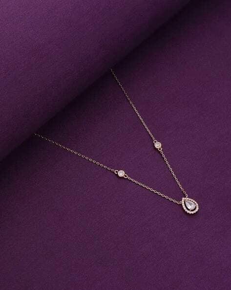 Buy Rose Gold-Toned Necklaces Pendants for Women by Kai Jewel